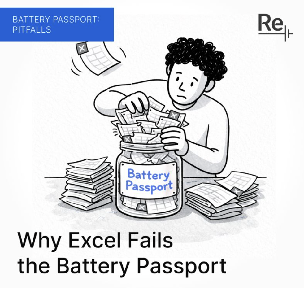 Why Excel fails the battery passport
